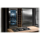 Fhiaba 30-inch, 15.5 cu. ft. Counter-Depth Bottom Freezer Refrigerator with Ice and Water BKI30BI-RS IMAGE 2