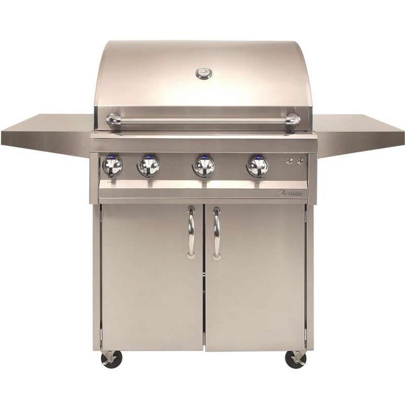 Artisan 32in Professional Gas Grill with Cart ARTP-32C-NG IMAGE 1