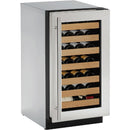 U-Line 3.6 cu. ft. 31-bottle Freestanding Wine Cooler U-2218WCS-00B IMAGE 1