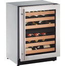 U-Line 4.7 cu. ft. 43-bottle Freestanding Wine Cooler U-2224ZWCS-00B IMAGE 1