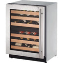 U-Line 4.7 cu. ft. 43-bottle Freestanding Wine Cooler U-2224ZWCS-15B IMAGE 1