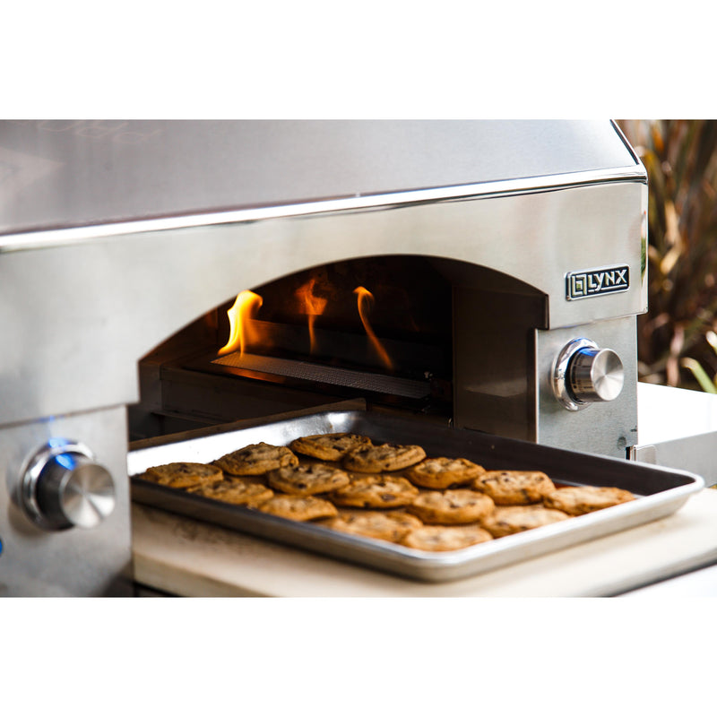 Lynx Napoli 30in Outdoor Built-In Gas Pizza Oven LPZA-NG IMAGE 2