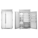 True Residential 48-inch, 29.4 cu. ft. Side-by-Side Refrigerator TR-48SBS-SS-B IMAGE 2