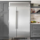 True Residential 48-inch, 29.4 cu. ft. Side-by-Side Refrigerator TR-48SBS-SS-B IMAGE 3