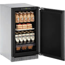 U-Line 18-inch, 3.4 cu. ft. Compact Refrigerator U-2218RINT-00B IMAGE 3