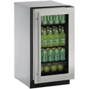 U-Line 18-inch, 3.6 cu. ft. Compact Refrigerator U-2218RGLS-00B IMAGE 1