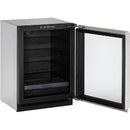 U-Line 24-inch, 4.9 cu. ft. Compact Refrigerator U-2224RGLS-00B IMAGE 2