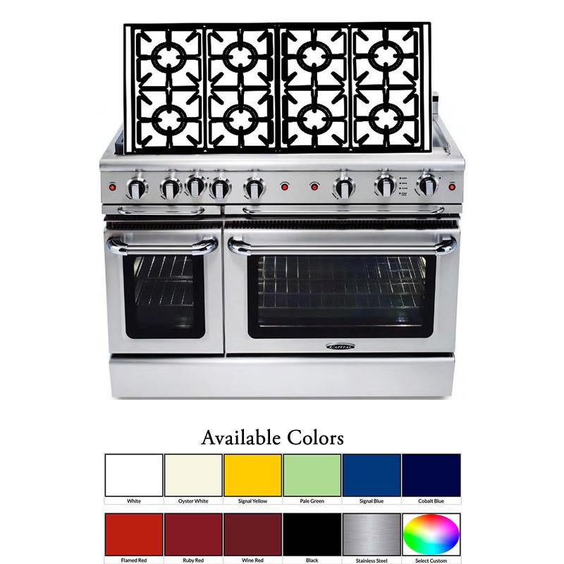 Capital 48-inch Freestanding Gas Range GSCR488-N IMAGE 2