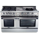 Capital 60-inch Freestanding Gas Range GSCR604GW-N IMAGE 1