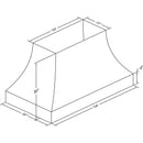 Vent-A-Hood 54-inch Ceiling Mount Range Hood JDIH454/C3SS IMAGE 2