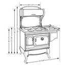 Elmira Stove Works 45-inch Freestanding Electric Range 1855-ST-C-X IMAGE 3