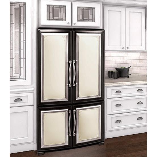Elmira Stove Works 36-inch, 24.8 cu. ft. French 3-Door Refrigerator with Ice and Water 1898-XA IMAGE 2
