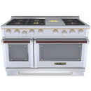 Caliber Appliances 48-inch Freestanding Gas Range RG4F-L IMAGE 1