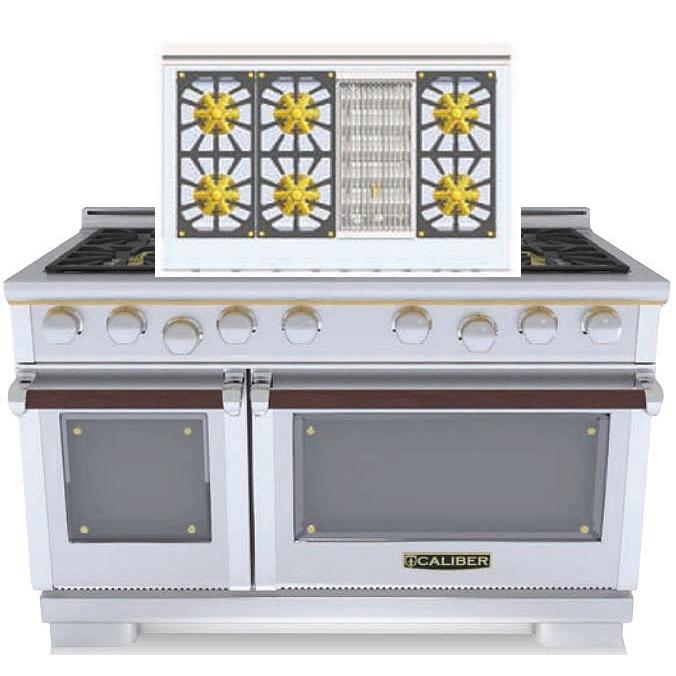 Caliber Appliances 48-inch Freestanding Gas Range RG4R-N IMAGE 1