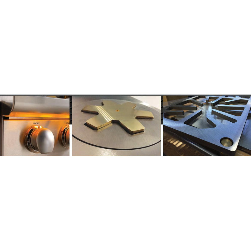 Caliber Appliances 48-inch Freestanding Gas Range RG4T-L IMAGE 4