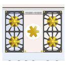 Caliber Appliances 36-inch Gas Rangetop CG3F-N IMAGE 1