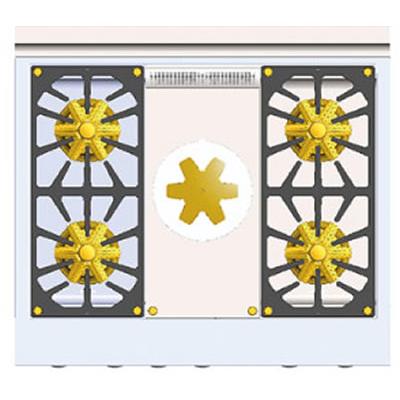 Caliber Appliances 36-inch Gas Rangetop CG3F-N IMAGE 1