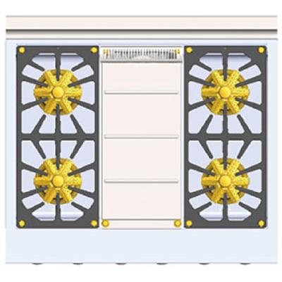 Caliber Appliances 36-inch Gas Rangetop CG3G-N IMAGE 1