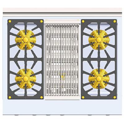 Caliber Appliances 36-inch Gas Rangetop CG3R-N IMAGE 1