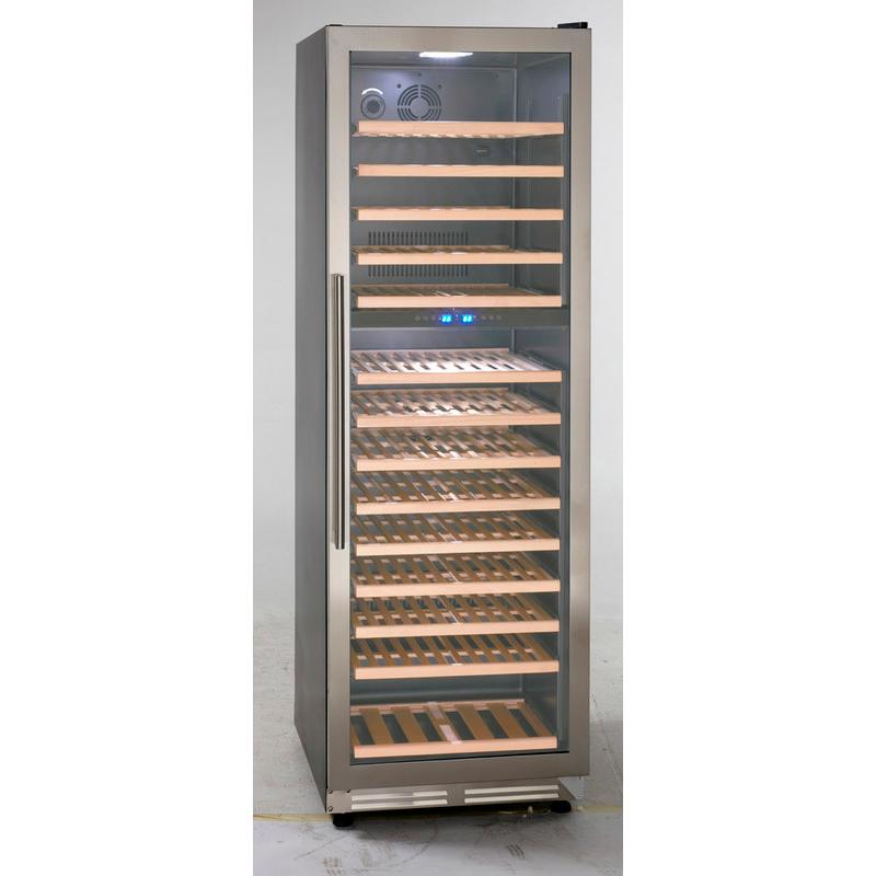 Avanti 24in 154-Bottle Designer Freestanding/Built-In Dual Zone Wine Cooler WCF154S3SD IMAGE 1