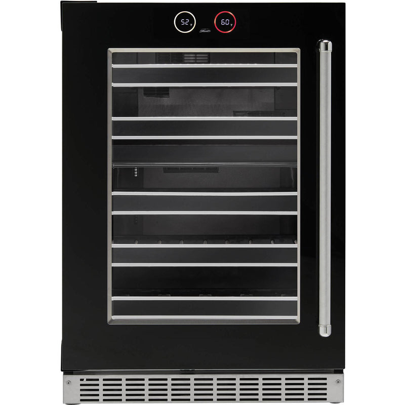  Silhouette 37-bottle Reserve Wine Cellar with Two Zones SRVWC050L IMAGE 5