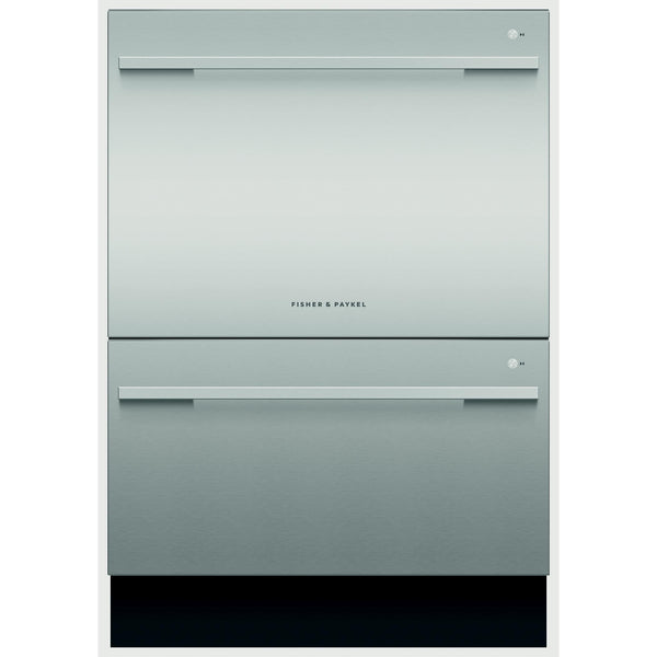 Fisher & Paykel 24-inch Built-in Double DishDrawer with SmartDrive™ Technology DD24DDFTX9 N IMAGE 1