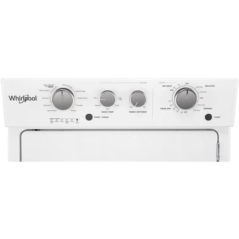 Whirlpool Stacked Washer/Dryer Gas Laundry Centre WGT4027HW IMAGE 8