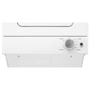 Whirlpool Stacked Washer/Dryer Electric Laundry Centre with EasyView™ Glass Lid YWET4024HW IMAGE 6