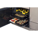 AGA 48-inch Mercury Dual Fuel Range with True European Convection AMC48DF-SS IMAGE 4