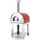 Fontana Forni Margherita Wood Countertop Outdoor Pizza Oven with Cart CA-FTMAR-R-CART IMAGE 1