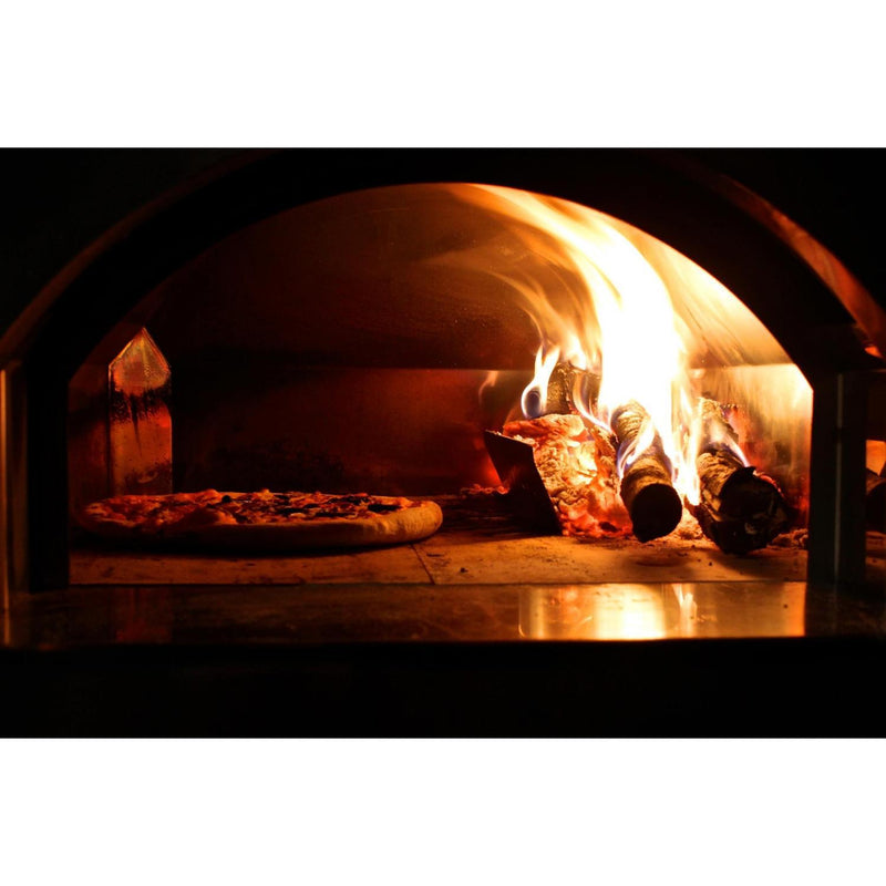 Fontana Forni Margherita Wood Countertop Outdoor Pizza Oven CA-FTMAR-R IMAGE 3