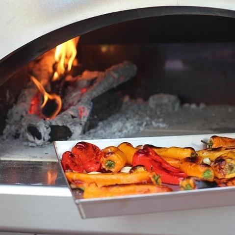 Fontana Forni Margherita Wood Countertop Outdoor Pizza Oven CA-FTMAR-R IMAGE 4