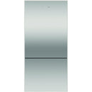 Fisher & Paykel 32-inch, 17.6 cu. ft. Counter-Depth Bottom Freezer Refrigerator with ActiveSmart™ RF170BRPX6 N IMAGE 1