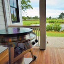 evo Professional Wheeled Cart Gas Flat Top Grill 10-0002-LP IMAGE 4