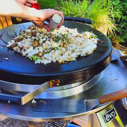 evo Professional Tabletop Gas Flat Top Grill 10-0021-LP IMAGE 11