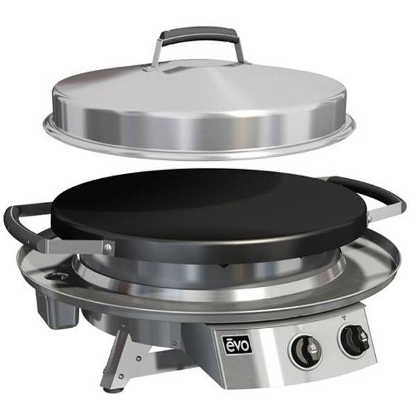 evo Professional Tabletop Gas Flat Top Grill 10-0021-LP IMAGE 1