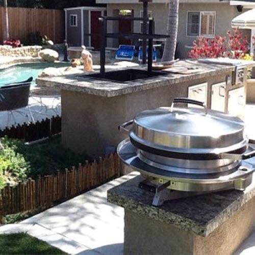 evo Professional Tabletop Gas Flat Top Grill 10-0021-LP IMAGE 7