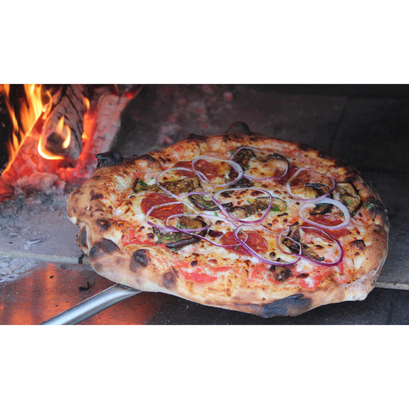 Fontana Forni Mangiafuoco Wood Countertop Outdoor Pizza Oven CA-FTFM-R IMAGE 3