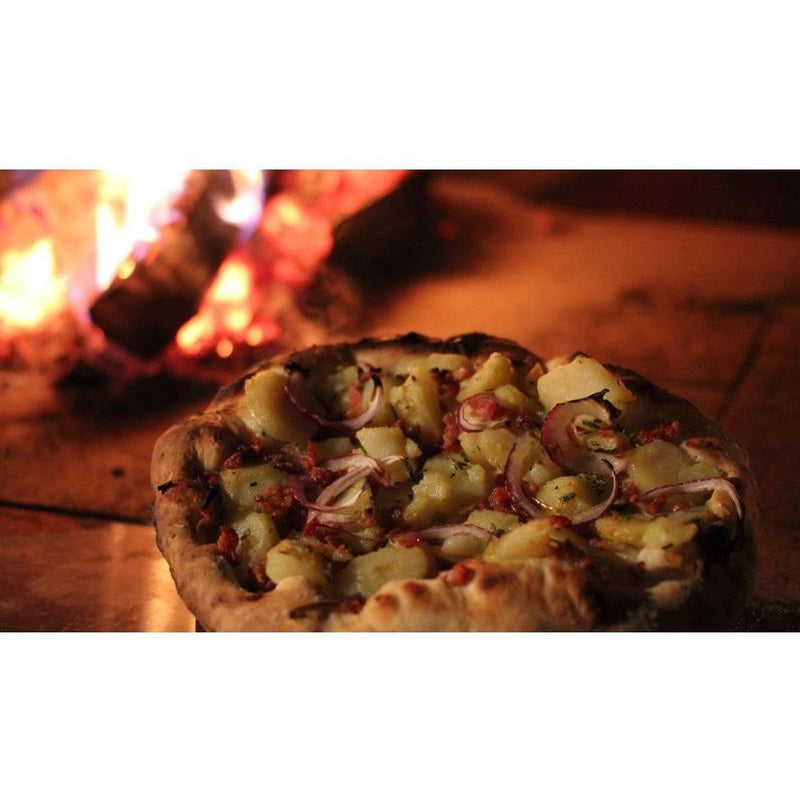 Fontana Forni Wood Countertop Outdoor Pizza Oven CA-FTMARI-R IMAGE 5
