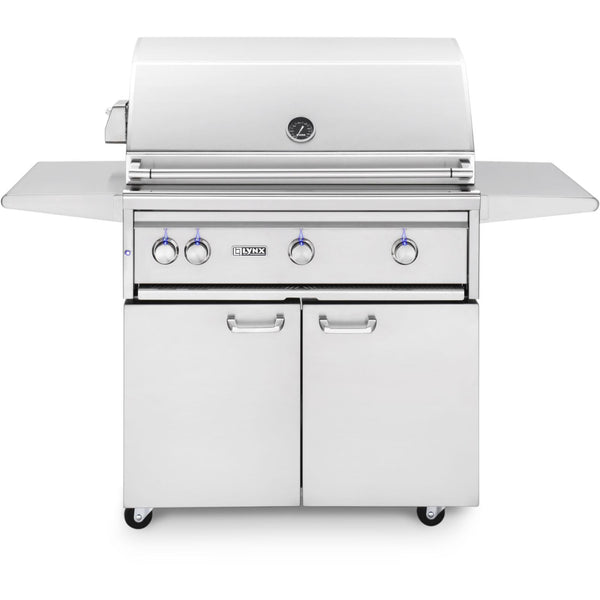 Lynx 36in Freestanding Gas Grill with All Trident Burners, Flametrak & Rotisserie LF36ATRF-LP IMAGE 1