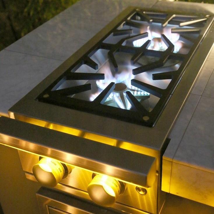 Caliber Appliances Side Burners and Cookers Propane CSB14-2B-L IMAGE 1