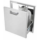 Caliber Appliances Outdoor Kitchen Components Trash Center/Drawer CRCTD22X20 IMAGE 1