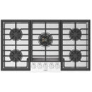 Fulgor Milano 36-inch Built-In Gas Cooktop F6PGK365S1 IMAGE 1