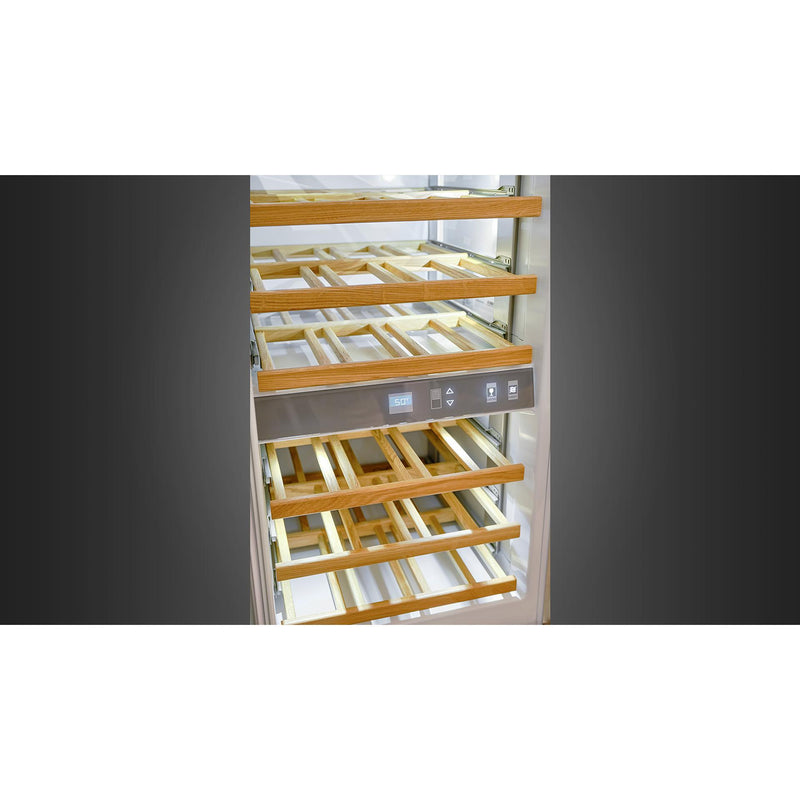 Fulgor Milano Sofia 54-Bottle Built-In Wine Cellar F7PBW24S1-L IMAGE 5