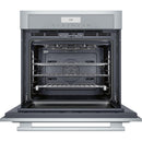 Thermador 30-inch, 4.5 cu.ft. Single Built-in Wall Oven with SoftClose® Door ME301WS IMAGE 2