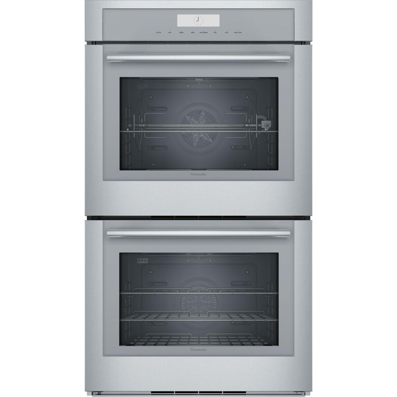 Thermador 30-inch, 9.0 cu.ft. Built-in Double Wall Oven with Home Connect MED302WS IMAGE 1