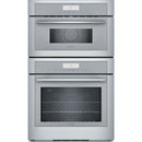 Thermador 30-inch,  6.1 cu.ft. Built-in Combination Wall Oven with Microwave MEM301WS IMAGE 1