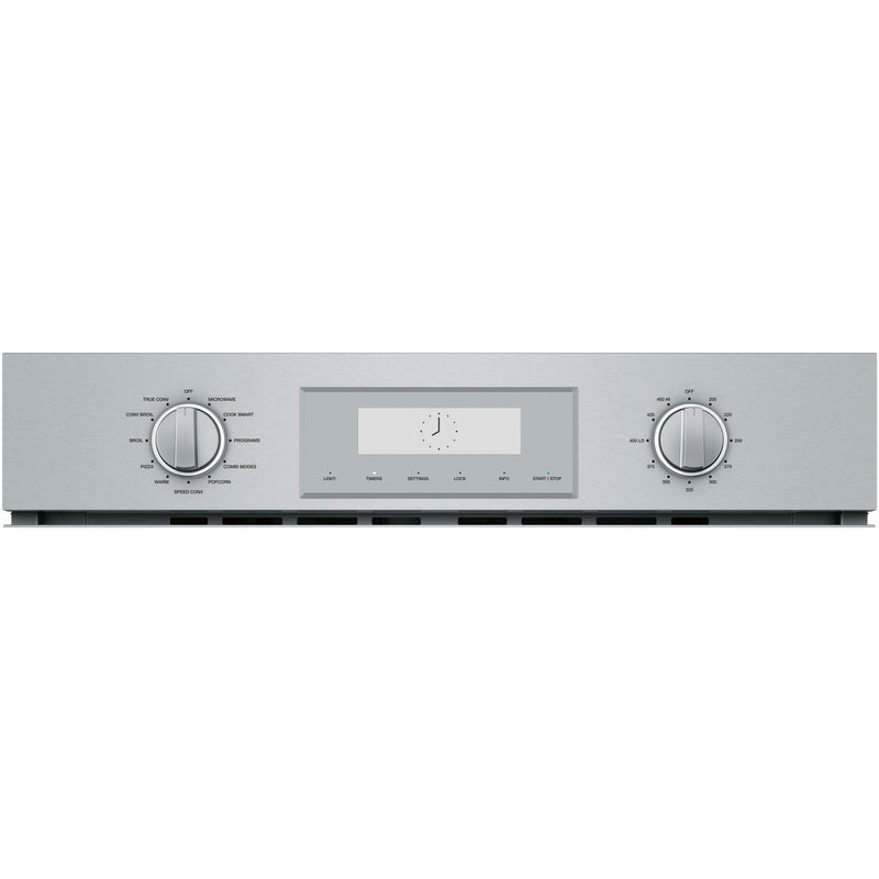 Thermador 30-inch, 6.1 cu.ft. Built-in Combination Wall Oven with Speed Oven PODMC301W IMAGE 2