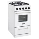Unique Appliances 20-inch, 2.4 cu.ft. Freestanding Gas Range UGP-20G OF1 W IMAGE 5