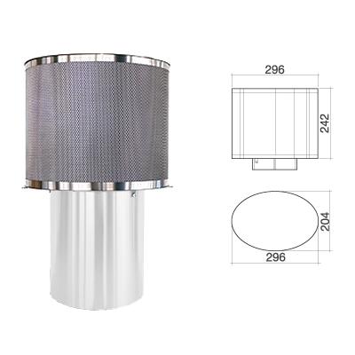 Falmec Ventilation Accessories Duct Silencer KACL.400 IMAGE 2